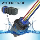 2 Pack Waterproof Relay And Harness Kits 40 30 Amp 12v Relay Switch  5 Pin Sp   