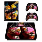 Xbox One X Console Skin Decal Sticker Sexy Girl Cartoon Art Custom Design Set