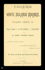 Fauquier County Va History - Virginia Genealogy