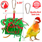Bonka Bird Toys 3876x Christmas Party Box Forage Chew Shred Parrot Cage Toy Pet