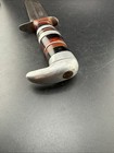 Ww2 Theater Ka-bar Mk2 Fighting Knife With Original Trench Art Sheath