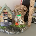 Casper Ceramic Lighted Haunted Village Vtg 80s The Friendly Ghost Works With Box