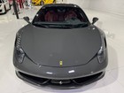 2012 Ferrari 458 Grigio Scuro Paint  Tailor Made Interior  Fender S
