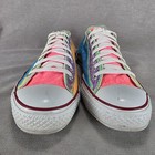 Converse Chuck Taylor All Star Men 9 Women 11 Custom Multi Color Canvas Shoe