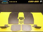 Hrc Racing Mav-05407-1 Can Am Maverick X3 Trailing Arm Mud Flaps Guards Kit