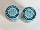 Vintage 1960 s Alka Seltzer Medicine Two Eight Tablet Bottles New Old Stock