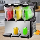 Slush Frozen Drink Machine  10lx3 Tanks Commercial Slushy Machine