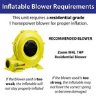 Pogo Commercial Water Slides For Kids Inflatable Bouncer 12  Pool Slide Cloud