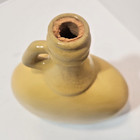 Vintage 1930s Owen s Pottery Illinois Yellow Glazed Jug Des Pat 89301