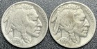 1935-s   1936 Buffalo Nickel 2-coin Lot     Better Date San Francisco Issue