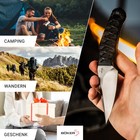 Boker Plus 302 Fixed Knife Japanese Style Nitro-v Blade Fish Skin Kydex 02bp0006