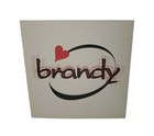 Brandy 1994 Self Titled Debut Album 2-sided 12  Promo Ad Poster Atlantic Rare