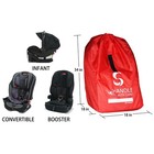 Car Seat Travel Bag For Airplane - Fits Convertible Car Seats  Infant Carrier   