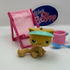 Cat   Dog   Duck W  Accessories - Authentic Littlest Pet Shop - Hasbro Lps