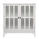Kitchen Storage Sideboard Dining Buffet Server Cabinet Cupboard With 2 Shelves
