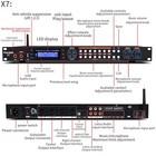 Professional Digital Karaoke Mixer   Pre-effects W  Bluetooth By Fulode
