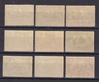 Spain 1927 Yv Bienfaisance 1-6 15-17 Mlh Vf   Cat Value  170   Buildings