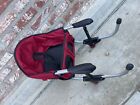 Chicco Caddy Hook-on Chair In Red  Folds  Flat Nylon Seat    