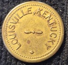 Vintage Louisville Kentucky Evangelical Methodist Hospital Parking Token