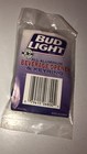 Bud Light Bottle Beverage Opener Keychain Beer Key Ring Aluminum Blue Sealed