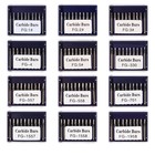 10pcs box Dental High Spped Tungsten Carbide Steel Bur Round Cone 19mm 21mm 25mm