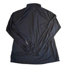 Paradox Women Black Merino Blend Quarter Zip Base Layer Top Thumbholes Xl 829312