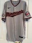 Gary Sanchez 2022 Game Used Worn Minnesota Twins Jrd Road Jersey Mlb Auth  Holo