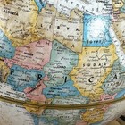 Replogle World Classic Series 12  Tabletop Globe Classic W  Metal Base