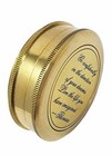 Brass Pocket Compass Marine Poem Collectible Flat Compass Lot Of 20 Unit