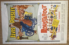 Orig  Movie Poster  Elvis Presley  1964  Roustabout  One Sheet 27x41  motorcycle