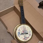 Mastro Banjo   vintage Rare Small Plastic River Show Boat Banjo   