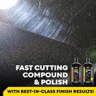 Meguiar s M105   M205 Mirror Glaze Compound   Polish Kit     Pro Results