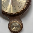 Vintage Taylor Mahogany Temperature Compensated Barometer Thermometer Home Decor