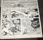 Guardians Of Galaxy Starlord Carmine Infantino Published Original Art Work 1978