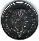 2022 Canadian Brilliant Uncirculated Qeii   Beaver First Strike Five Cent Nickel
