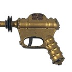 Vintage 1945 Buck Rogers U-235 Gold Atomic Pistol By Daisy - Strong Pop