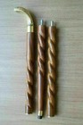 Heavy Brass Cobra Handle Head Cane Vintage Antique Walking Stick Cane Design