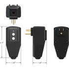 Gfci Replacement Plug Assembly Auto Reset 15 Amp 3 Prongs  5 Years Black 