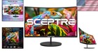 New  Curved 27-inch Gaming Monitor 100hz 1080p R1500 98  Srgb Hdmi X2 Vga Bui   