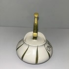 Vintage 1959 Holt  Howard Pixieware Green Olive Jar W  Fork Lid Read 