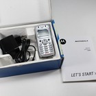 Rare Vintage Motorola C330 Phone Silver 2002 In Box Complete