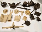 Vintage 1970s Marx  Cowgirl Jane West 11  Doll Johnny West Huge Lot Accessories 