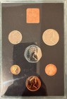 1971 Uk First Decimal Proof 6 Coin Set     Elizabeth Ii     Original Case Royal Mint