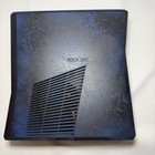 Microsoft Xbox 360 Slim Console Custom Painted Black   Blue W texture 1439 Guc