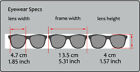 Square Frame Multi Focus Progressive Reading Glasses 3 Strengths In 1 Reader