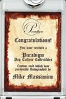 -big Bang Theory- Astronaut Mike Massimino Signed autograph auto Tv Card