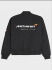 Mclaren F1 Racing Embroidered Jacket     Black Bomber Style