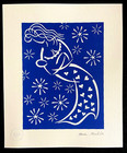 Henri Matisse Lithograph Coa Original Signed Op Numbered In Pencil 175 Stamp