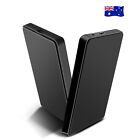 2 5 Sata Hdd External Hard Drive Disk Enclosure Case Toolfree Usb 3 0 Highspeed