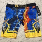 Ethika Boys Large Boxer Briefs Nwt Bright Blue Lava Graphic Underwear